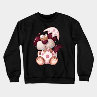 Dog Eggshell Crewneck Sweatshirt